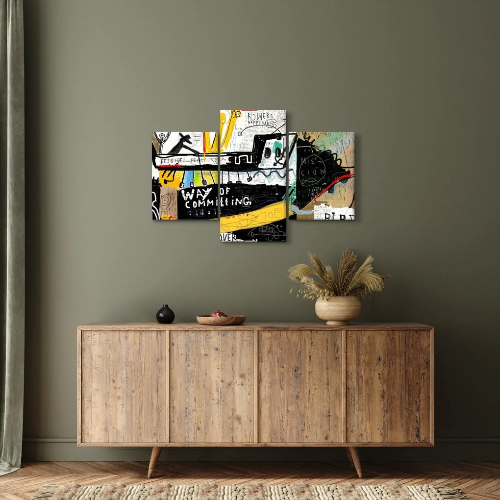 Tablou - Graffiti (90x60 cm)