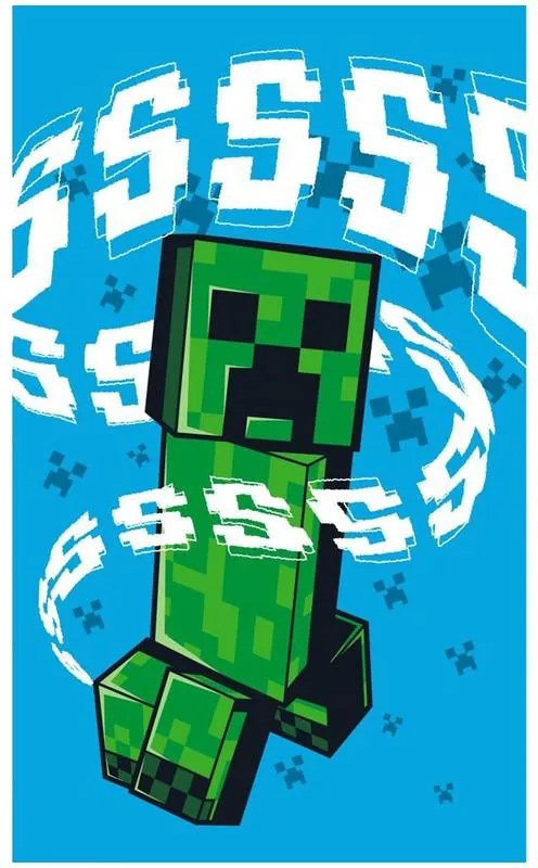 Minecraft Hissing Creeper prosop de mână prosop de față, prosop 30x50cm