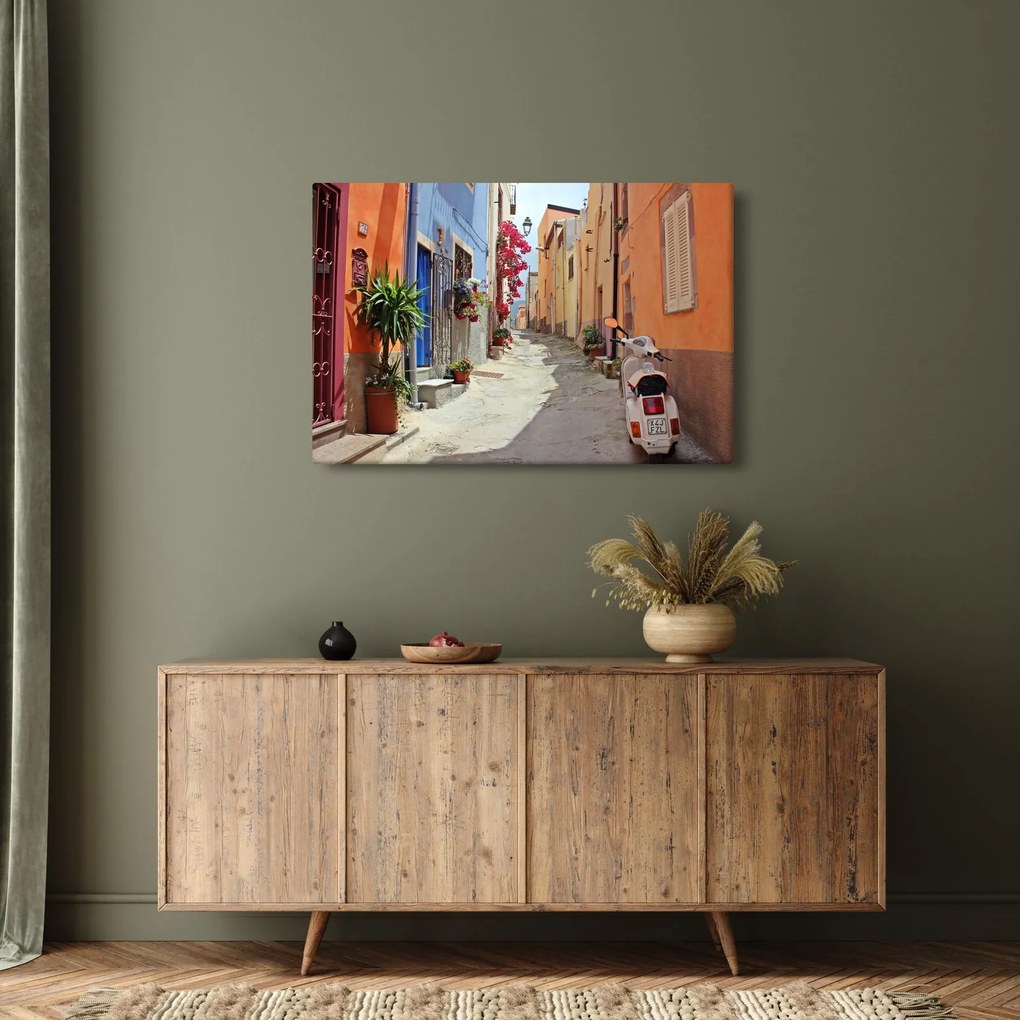 Tablou cu strada din Sardinia (90x60 cm)