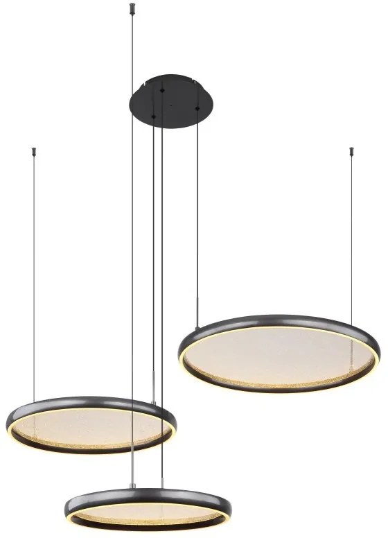 Lustra suspendata LED CCT, Telecomanda, BRIGGS 67186-60 GL