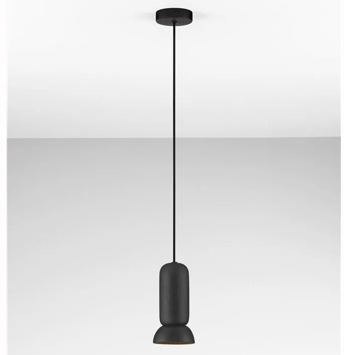 Pendul minimalist ceramica neagra PARLO