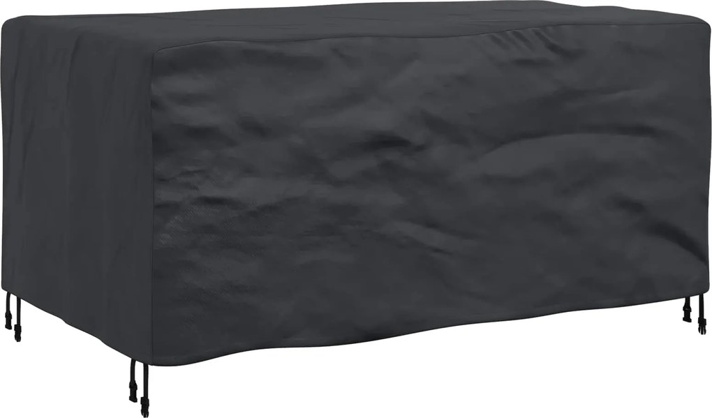 vidaXL Husă pentru mobilă Simplu Negru 160 x 100 x 70 cm 210D