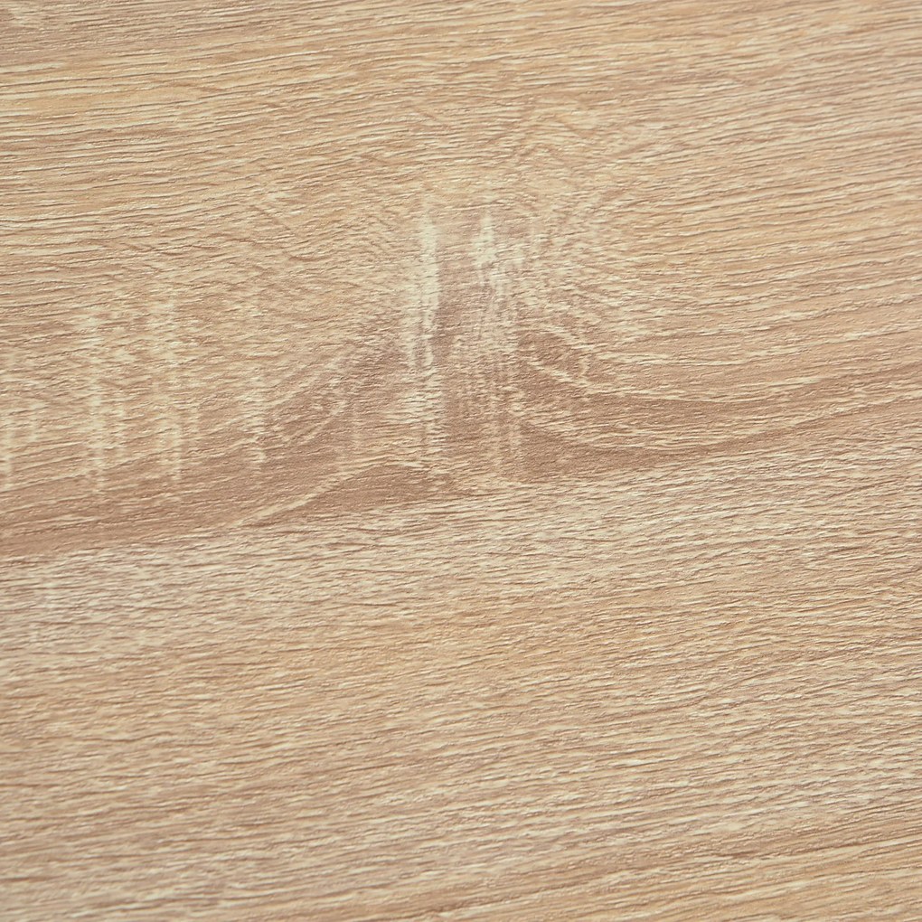 HOMCOM Căruț de servire căruță de bucătărie pe roți 2 tavane detașabile, sertar, raft stejar deschis lemn de pin alb | Aosom Romania