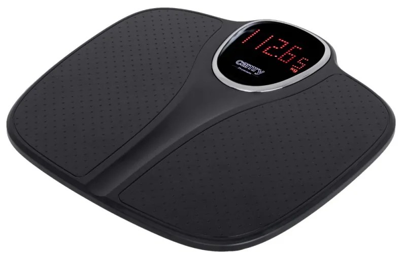 Cantar digital de baie si bebelusi 2in1 Camry CR 8171B, 180 kg, Display LED, 34x31 cm, Oprire automata, Negru