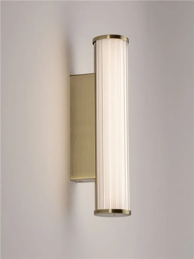 Aplica de perete LED baie IP44 MISTY aurie