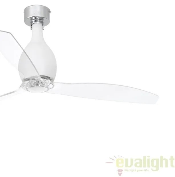 Ventilator cu telecomanda ETERFAN MINI alb mat 32025