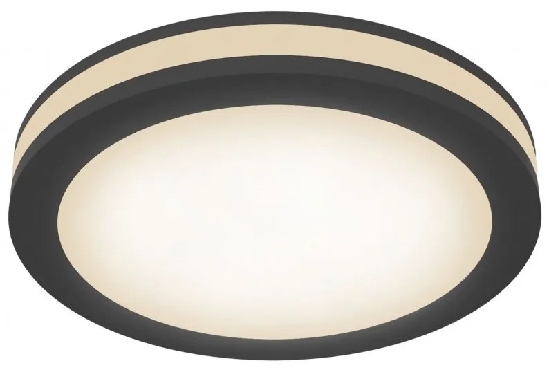 Spot LED incastrabil tavan fals Phanton negru, 9,5cm MY-DL303-L12B