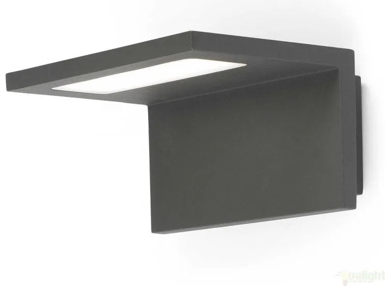 Aplica de perete de exterior cu iluminat LED moderna cu protectie IP44, ELE LED 74419
