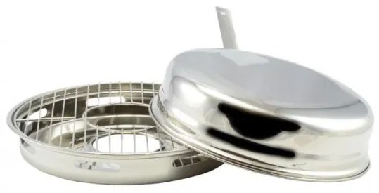 Set pentru gratar inox, pentru aragaz, 33 cm, Perfect Home