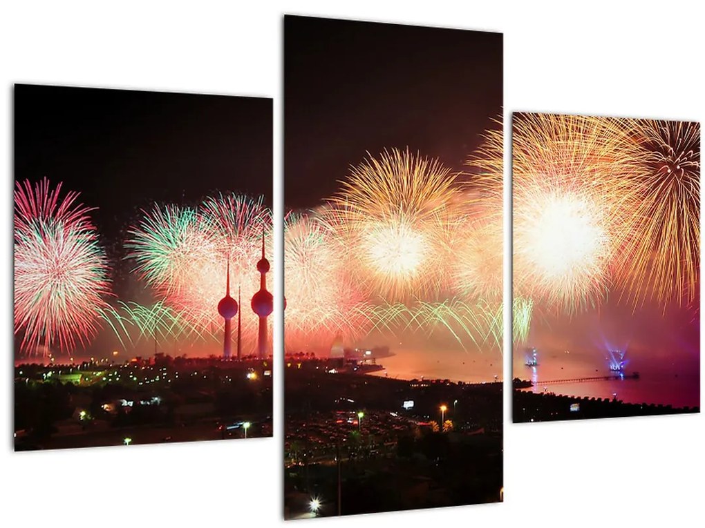 Tablou cu artificii (90x60 cm)