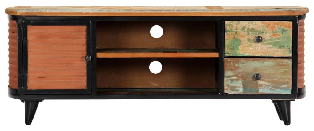 247921 vidaXL Comodă TV, 120 x 30 x 45 cm, lemn masiv reciclat