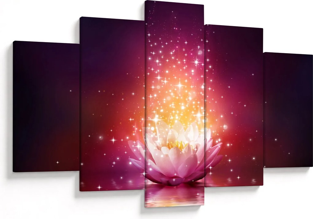 Tablou cu floare de lotus (150x105 cm)