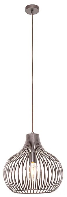 Lampă modernă cu pandantiv maro 38 cm - Saffira