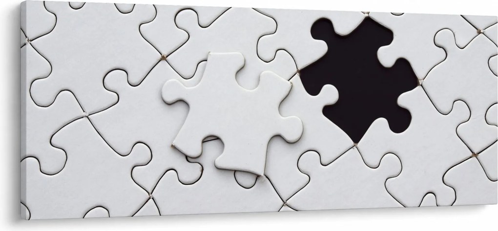 Tablou cu puzzle (120x50 cm)