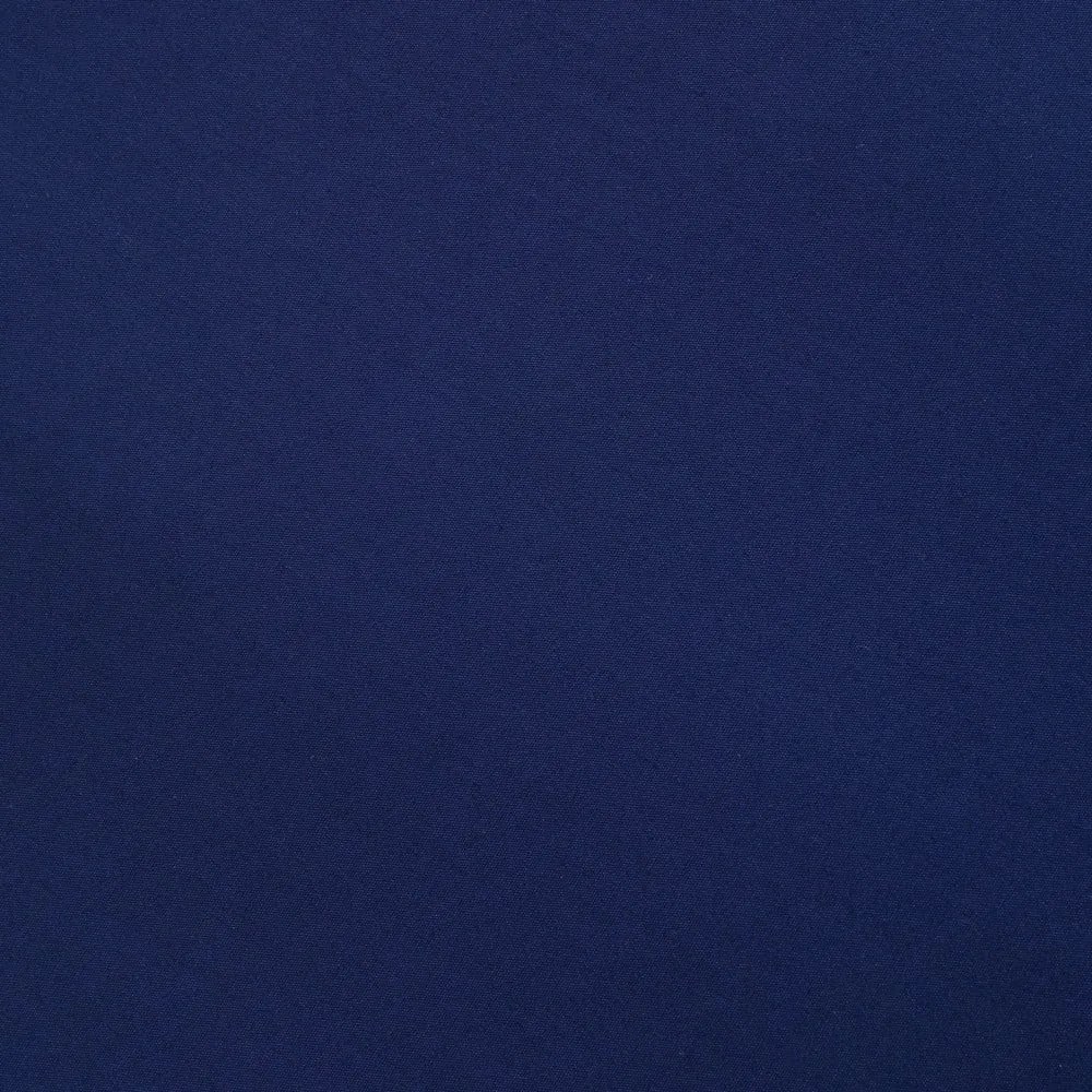 Cearceaf albastru închis din bumbac percal cu elastic 185x200 cm Cotton Percale – Bianca