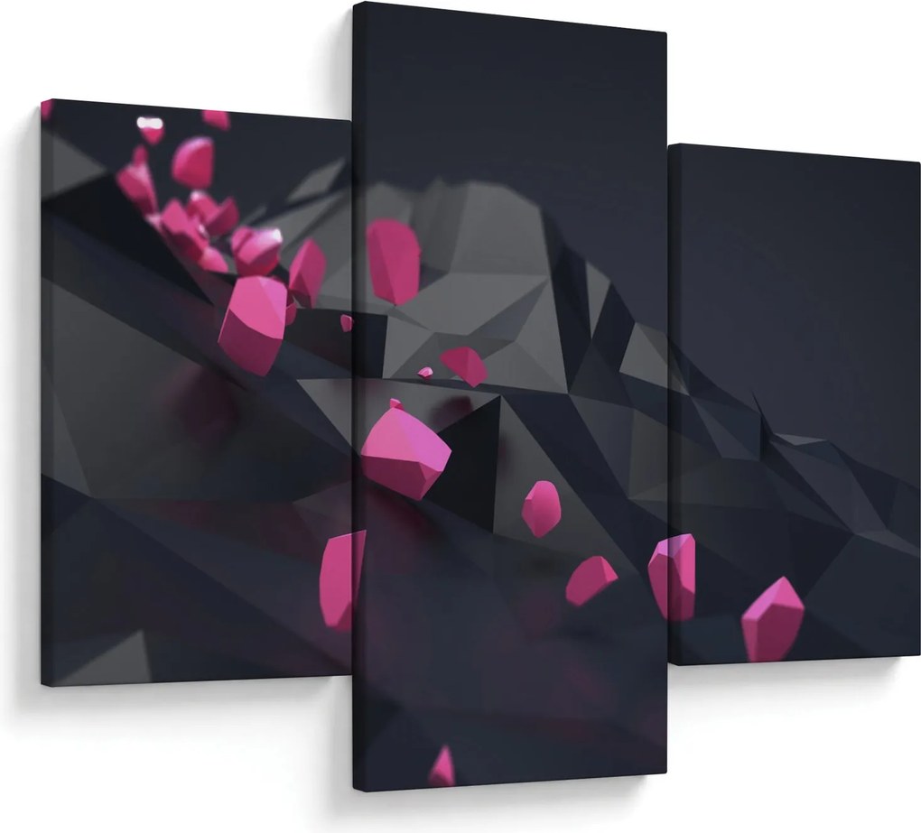 Tablou 3D abstracție (90x60 cm)