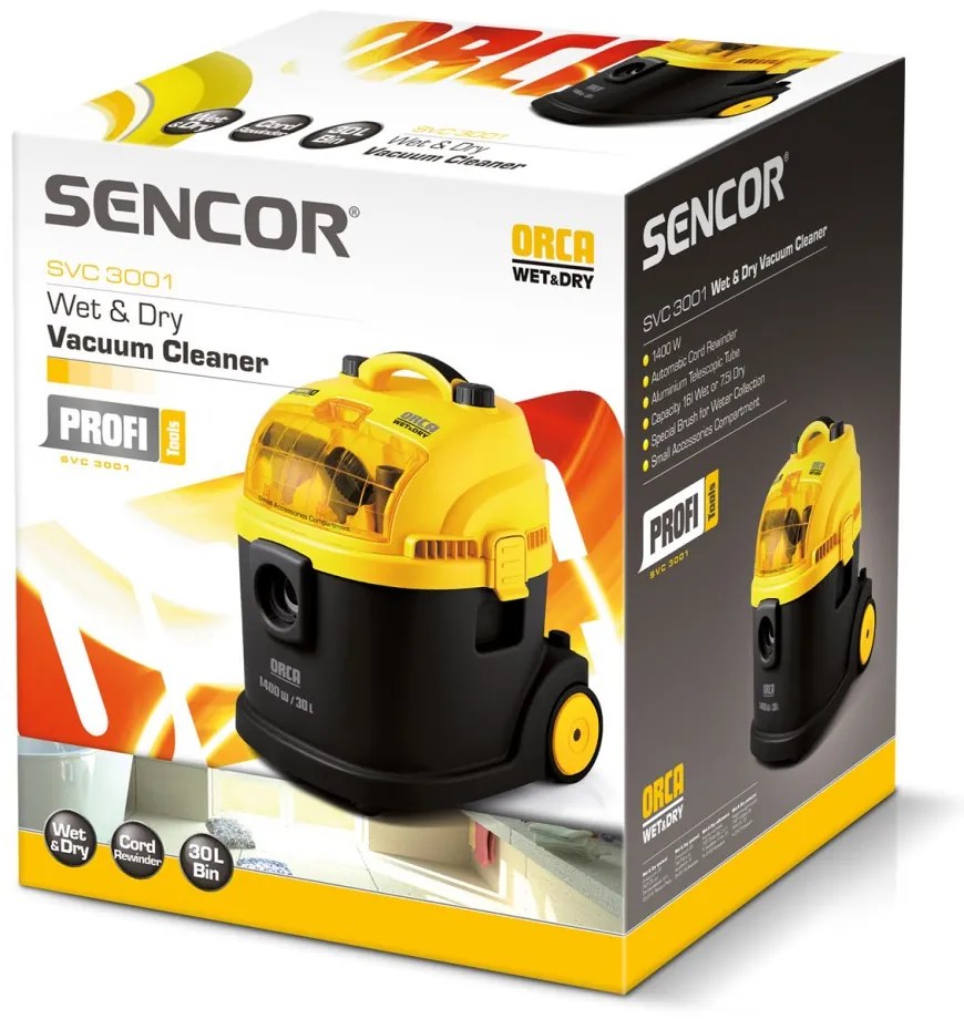 Sencor SVC 3001 Aspirator curățare umedă- uscată