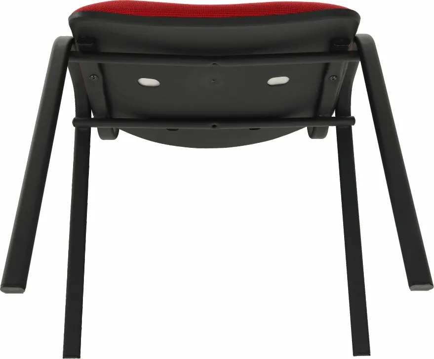 Scaun de birou, roşu, ISO NEW