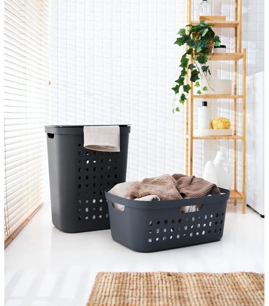 Coș de rufe din plastic 39 l Jona – Rotho