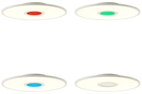 Plafonieră LED RGBW dimabilă Brilliant ODELLA LED/24W/230V + telecomandă