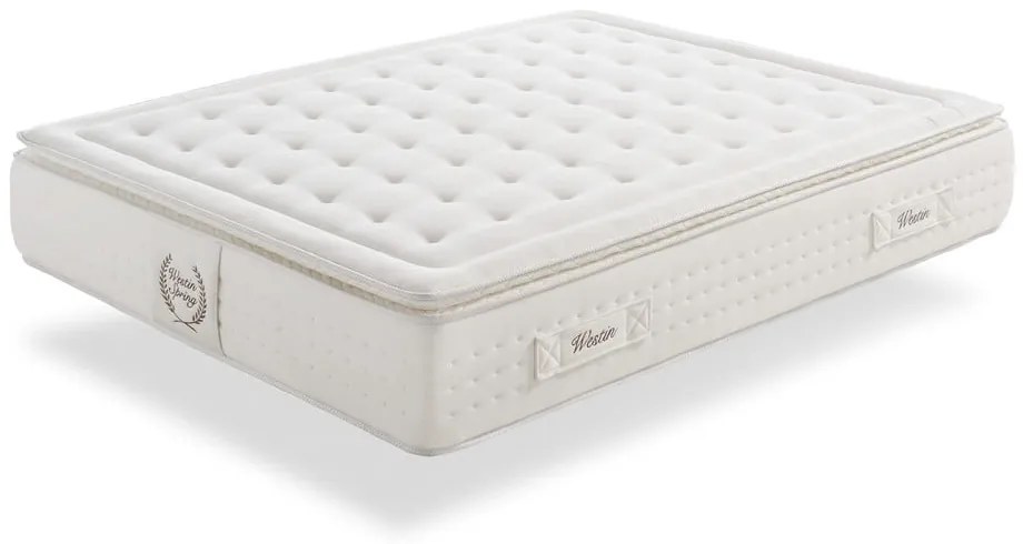 Saltea fermă cu arcuri termoregulatoare 200x200 cm WESTIN SPRING – Moonia