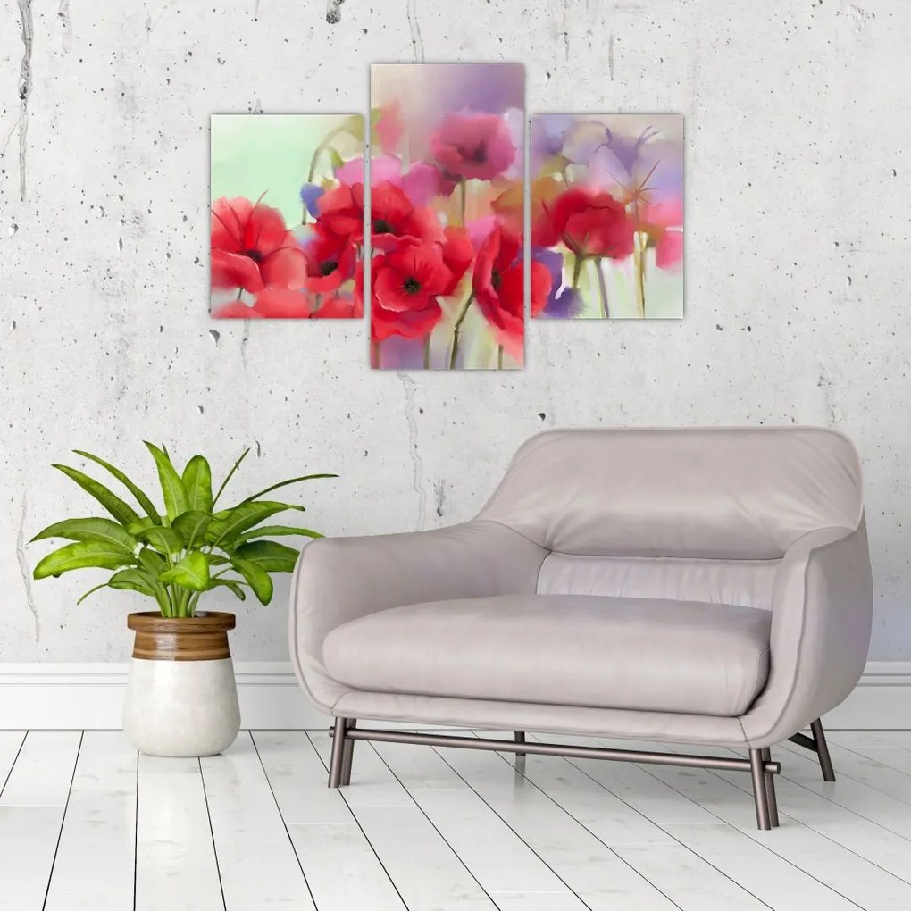 Tablou - Maci (90x60 cm)