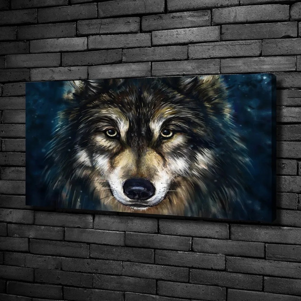 Print pe canvas Lupi