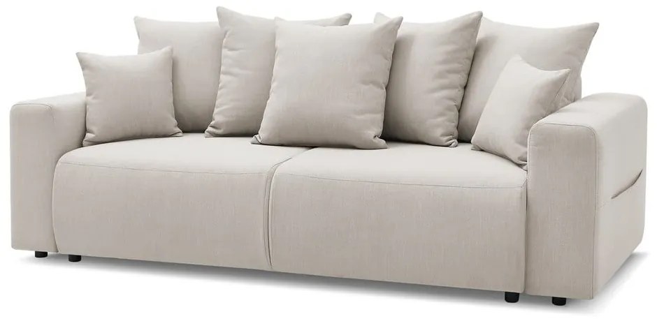 Canapea extensibilă bej deschis Envy - Bobochic Paris