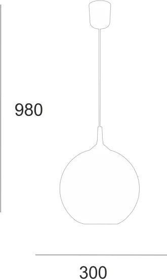 Lustră pe cablu 1xE27/60W/230V