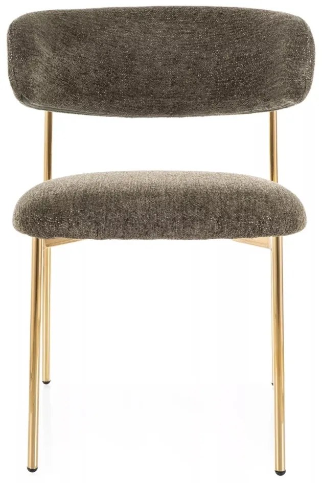 Scaun Elton olive/auriu Raven78
