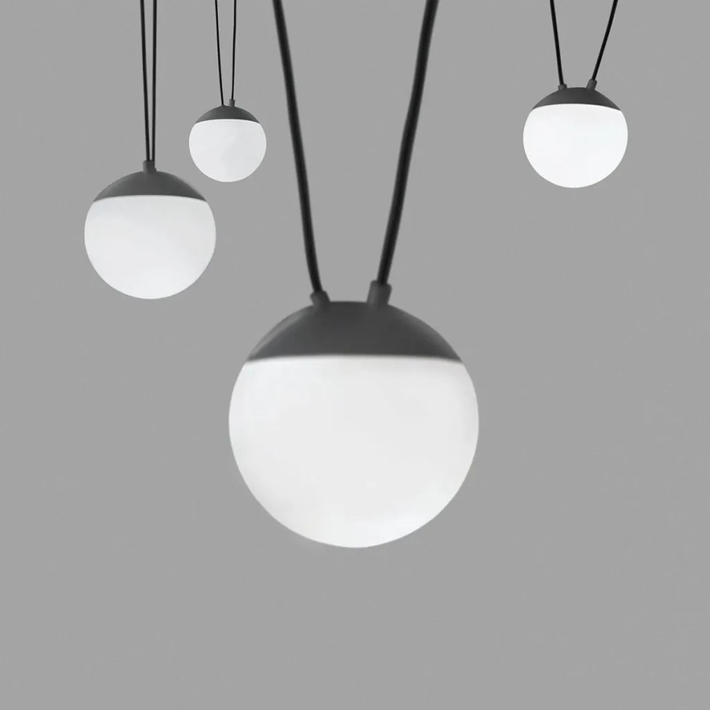 Lustra cu 4 pendule design modern MINE SPACE Grey 28376-4L