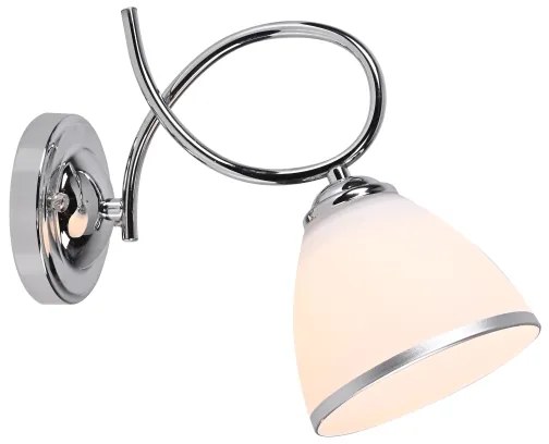 Brilagi - Aplică de perete FRED 1xE27/60W/230V crom lucios