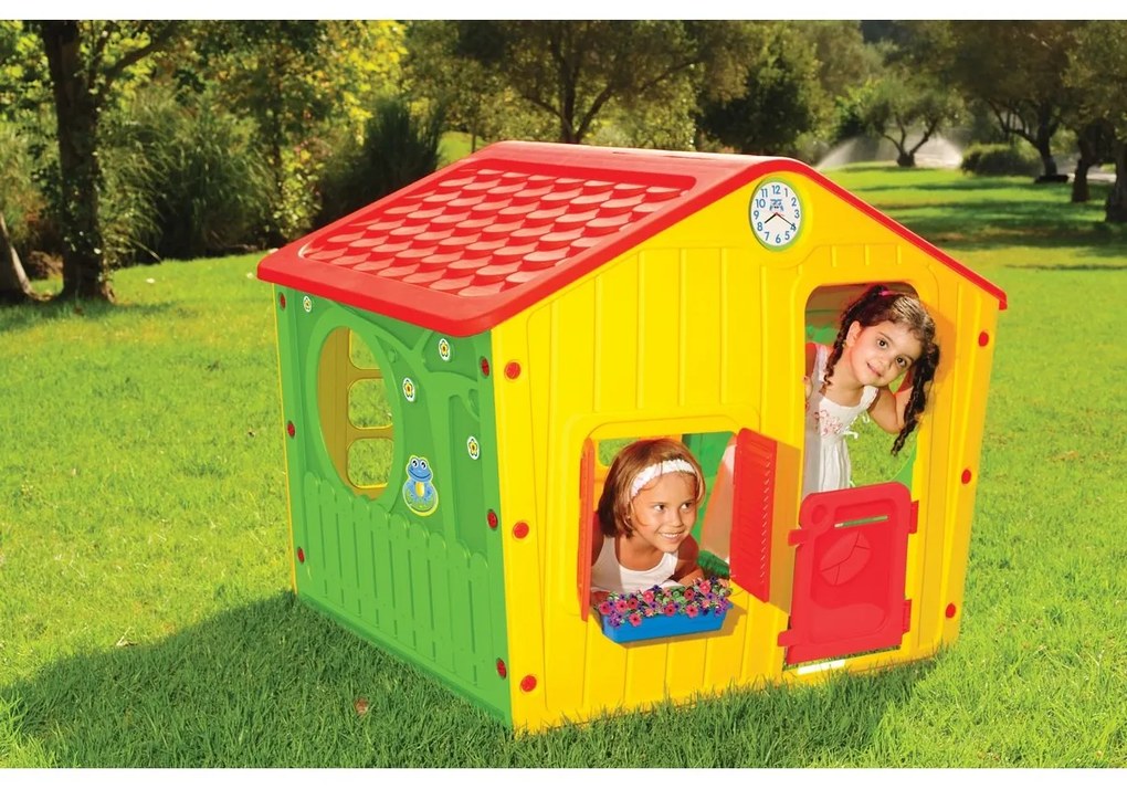 Jucării Buddy BOT 1140 Căsuță Village, roșie