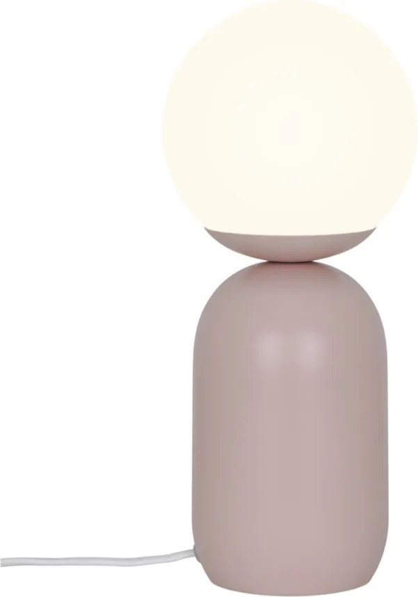 Veioza, lampa de masa design modern Notti roz
