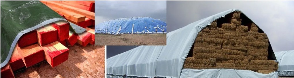 Prelată cu ochiuri 3 x 5 m - 210 g/m2