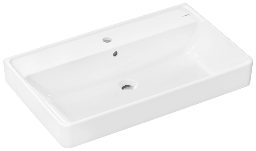 Hansgrohe Xanuia Q lavoar 80x48 cm dreptunghiular clasică-de blat alb 60250450