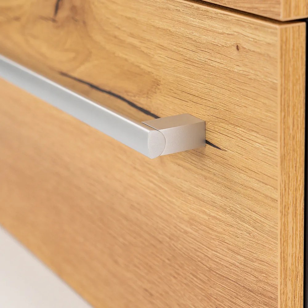 Mobilier complet de baie Vario Clam 100 antracit-stejar