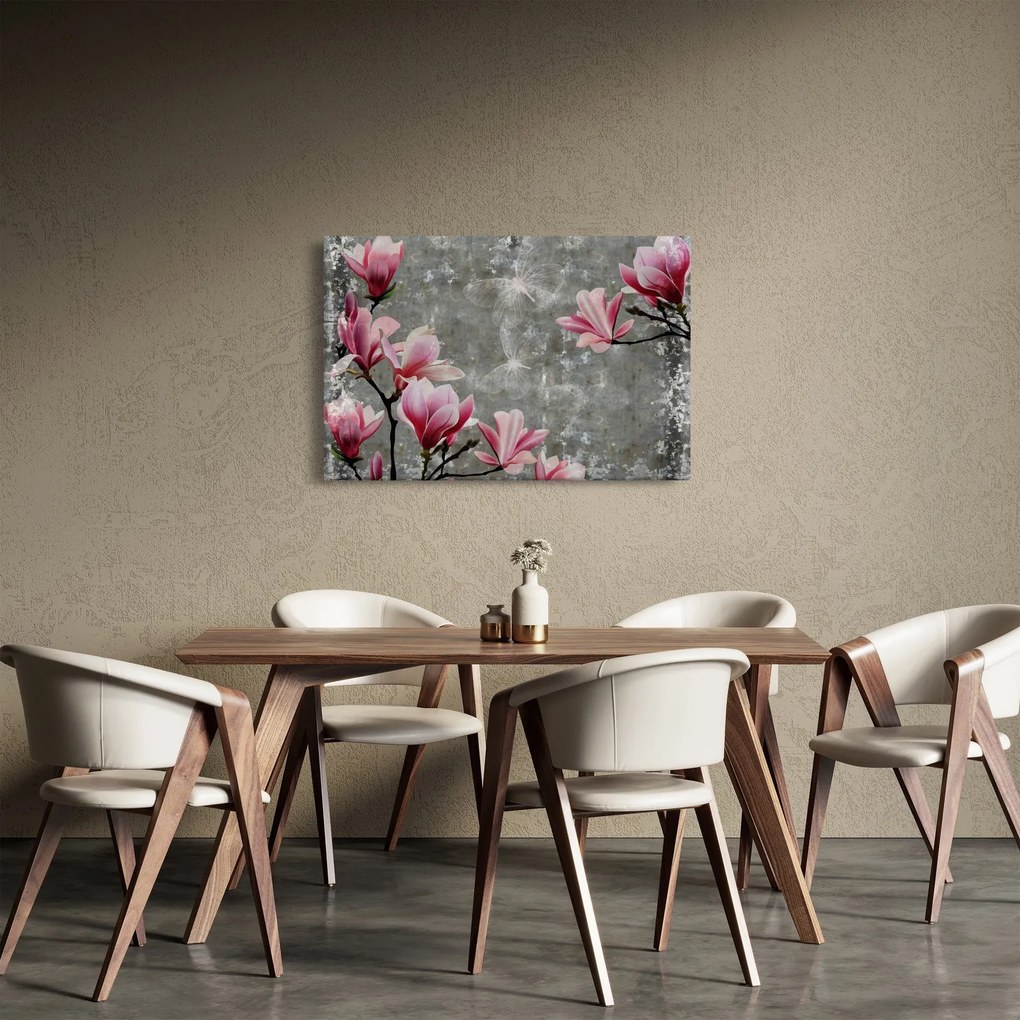 Tablou cu flori (90x60 cm)