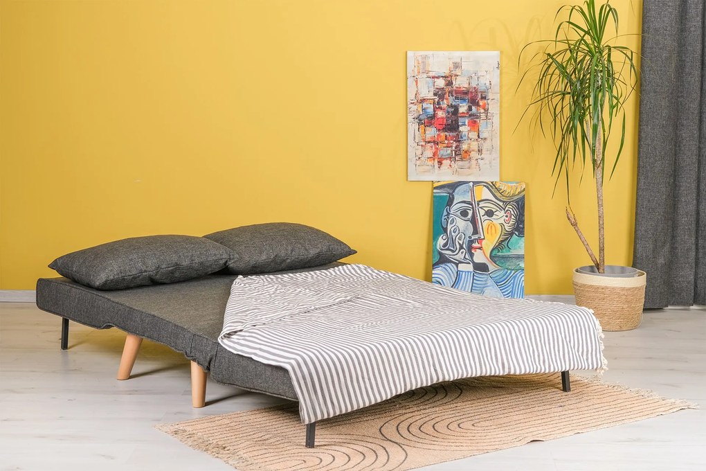 Canapea futon Fillie (Gri închis). 1073398