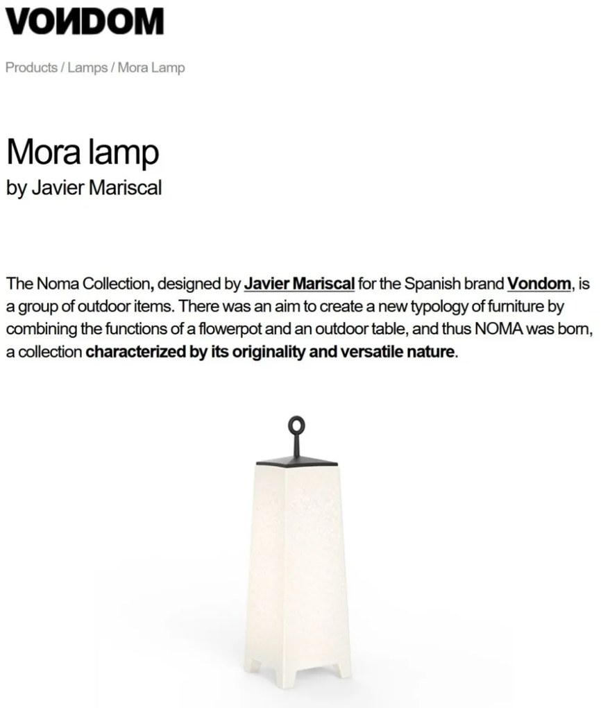 CORP DE ILUMINAT LED DECORATIV MORA LAMP II
