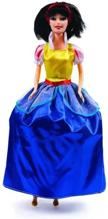 Papusa Alba ca Zapada 30 cm, Fashion Doll