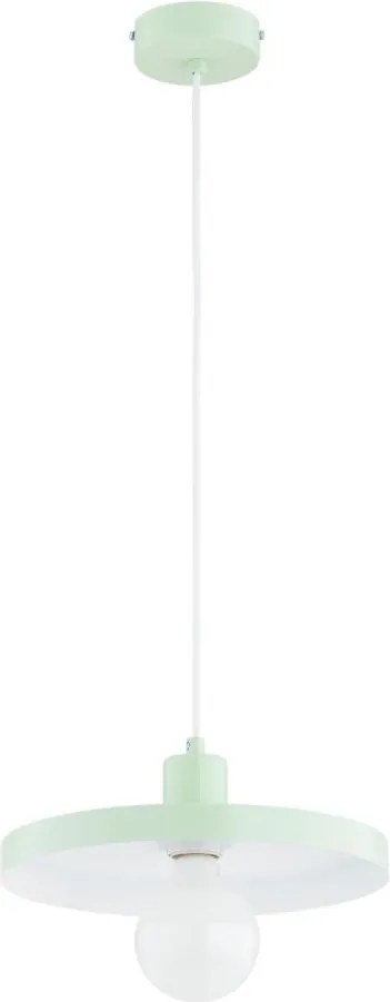 Lustră pe cablu LITO 1xE27/15W/230V mentă