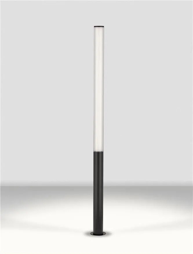 Stalp LED exterior din aluminiu IP65 Iman H-205cm