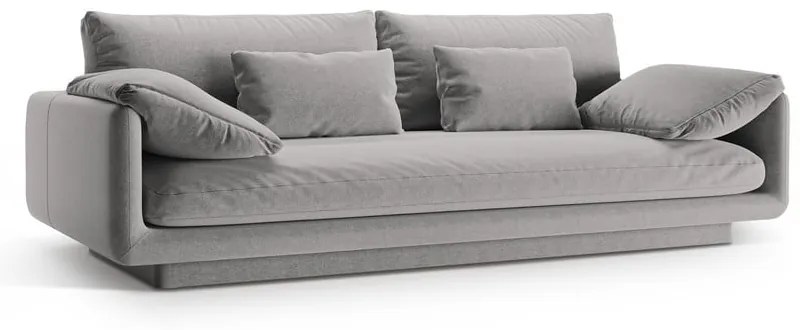 Canapea gri deschis 220 cm Torino – Micadoni Home