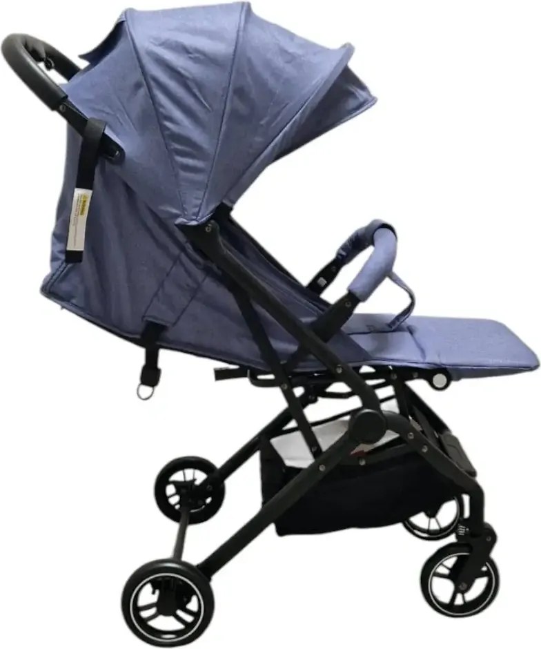 Carucior sport ultracompact pentru copii BABY CARE 311 Transformabil in troller, Spatar reglabil in 3 trepte, Pozitie somn, Albastru