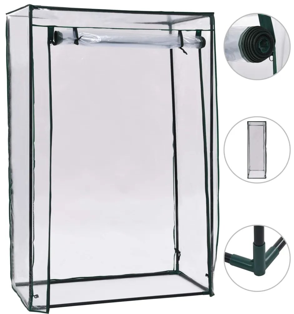 vidaXL Seră de roșii, 102 x 52 x 150 cm