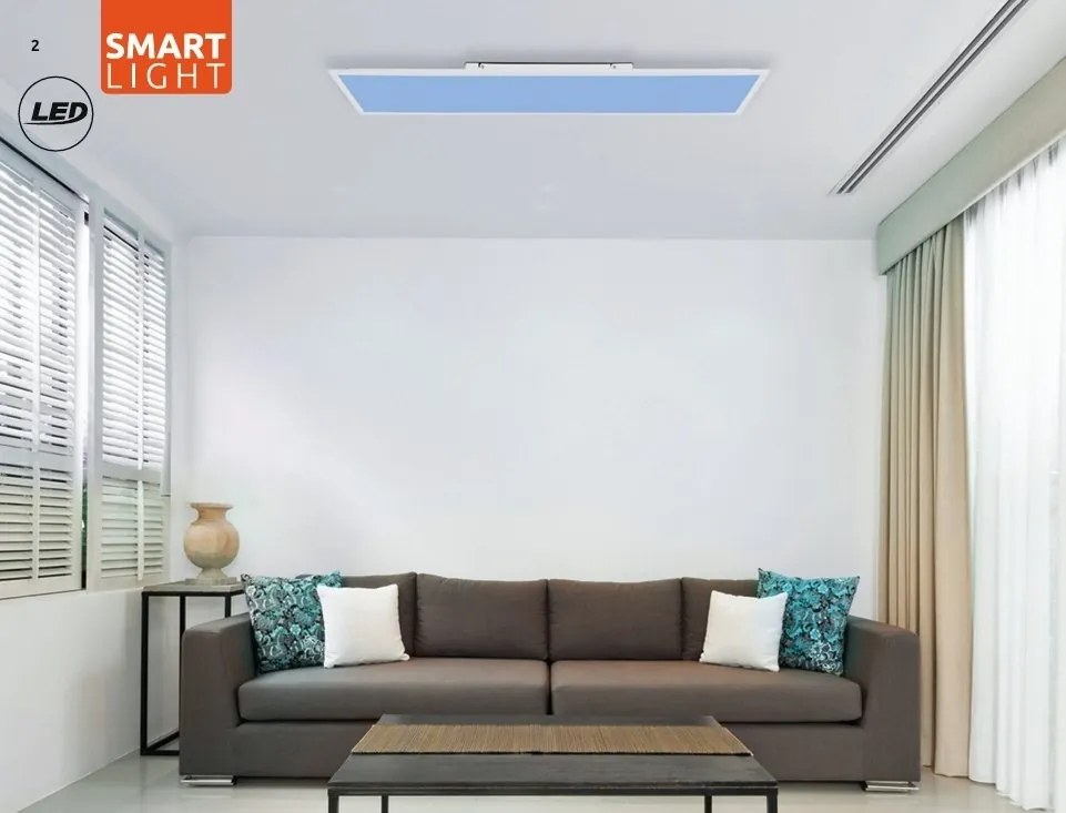 Plafoniera Smart LED RGB dimabila cu telecomanda Doro