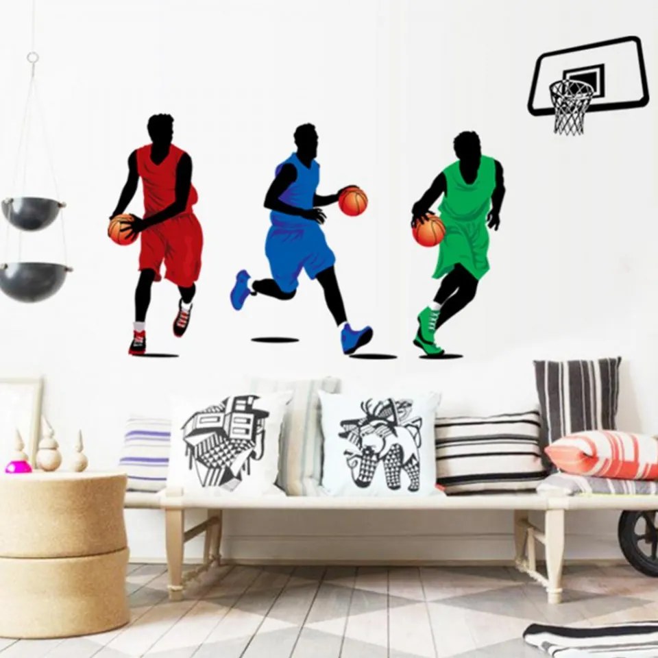 Sticker perete Basketball 90 x 160 cm