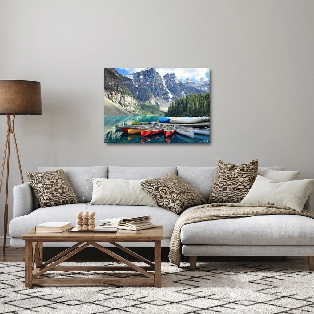 Tablou - Moraine Lake (70x50 cm)