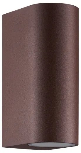 Aplică de exterior Nordlux DION 2xGU10/25W/230V IP44 ruginiu